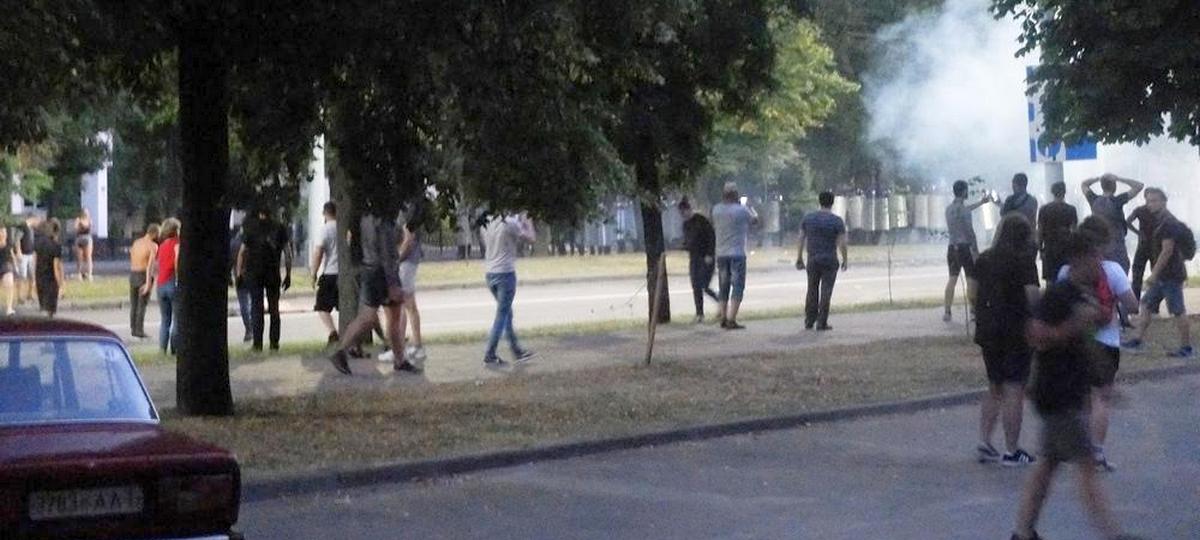 Акция протеста в Бресте 10 августа 2020 года