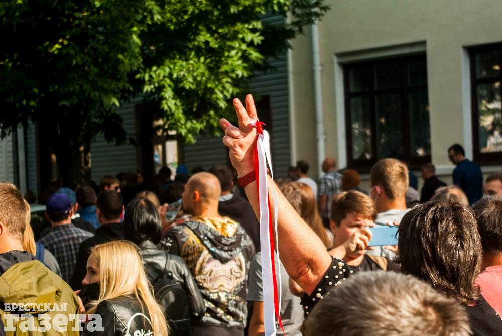 Марш протеста в Бресте