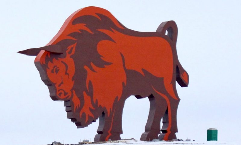 Так выглядит обновленный зубр на трассе М1.