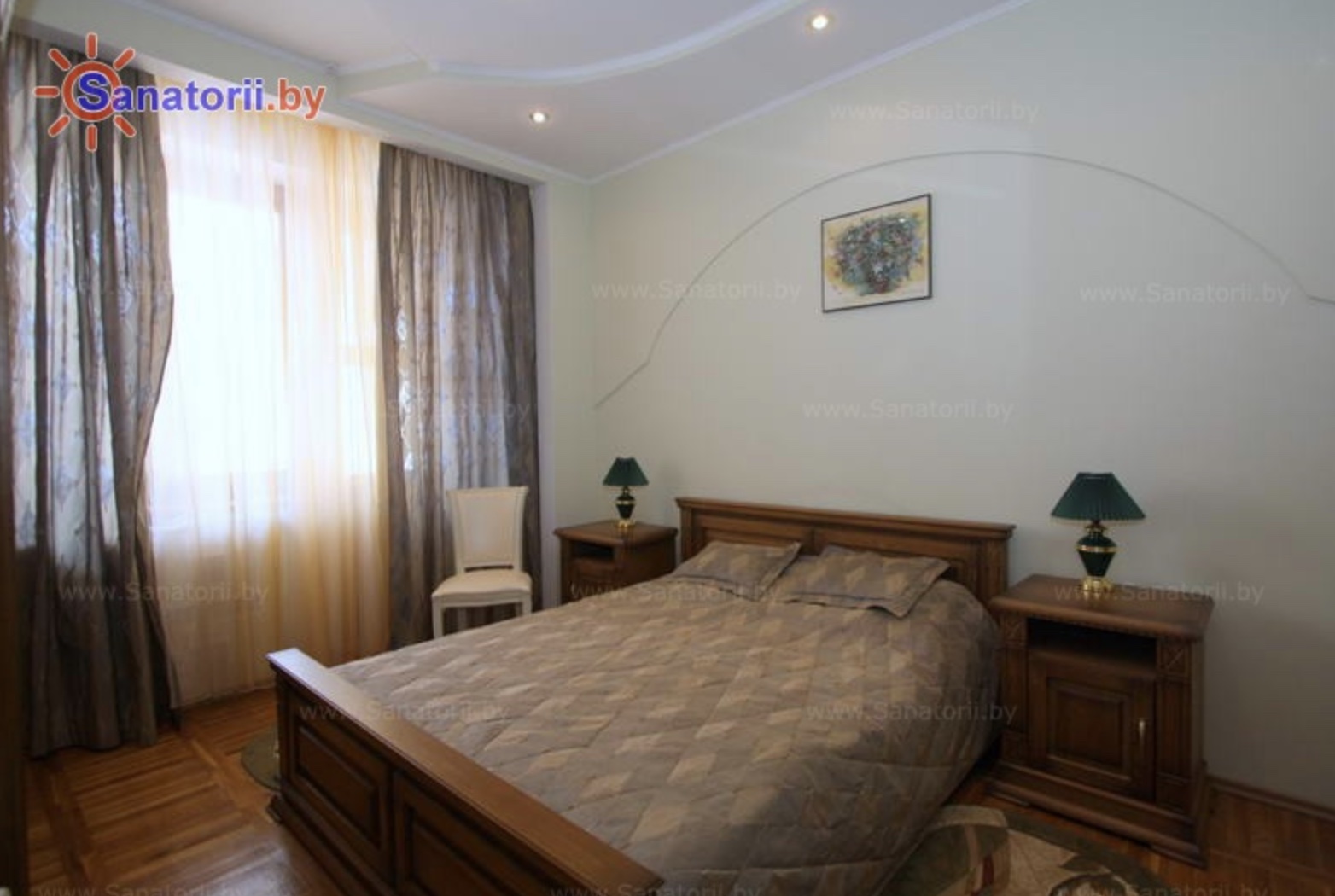 Самый дорогой номер в санатории «Белая Вежа». Фото: sanatorii.by.