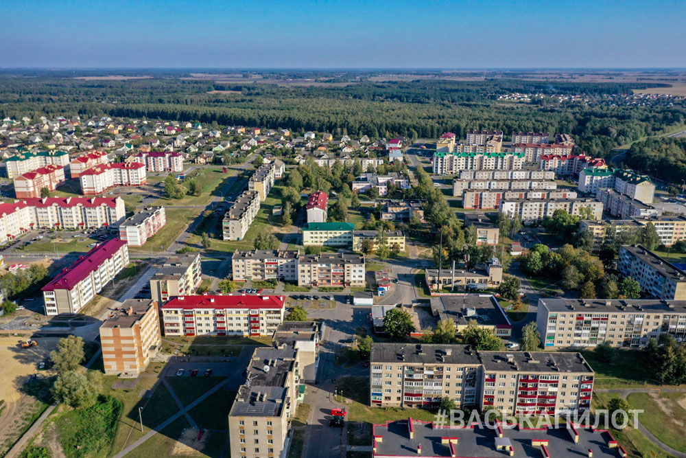 Жабинка с высоты птичьего полета_Васька Пилот