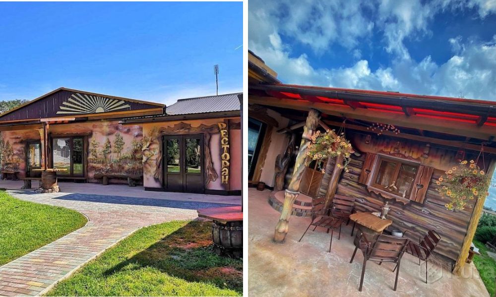 Ресторан на территории агроусадьбы «Ясная Поляна».