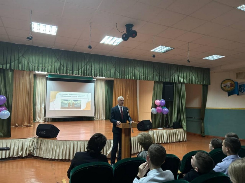 Судья Сергей Березюк в марте 2025 года. Фото: Брестский областной суд