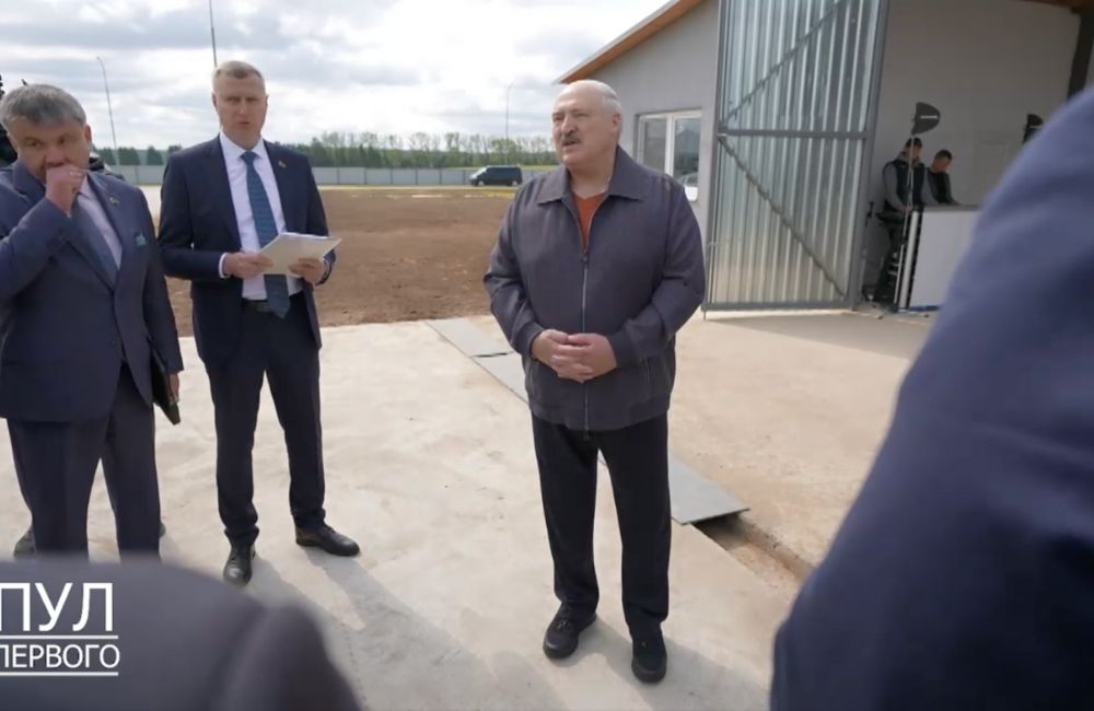 Скриншот с видео «ПУЛ Первого». Лукашенко на совещании по вопросам агропромышленного комплекса.
