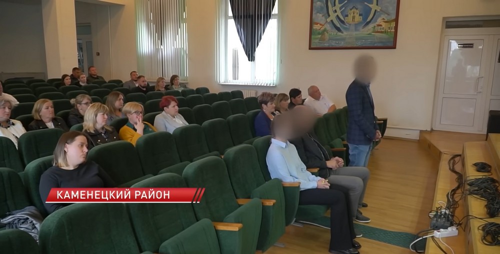 Суд в Каменецком районе за падеж скота в хозяйстве. Скриншот видео