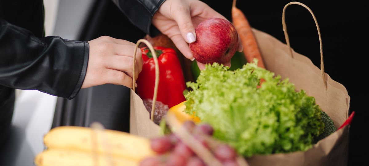 Продукты, покупки, женщина