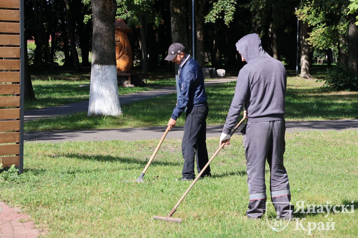 Осужденные в Иваново на общественных работах