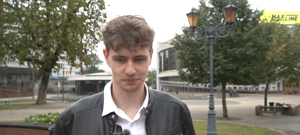 Брестчанин Даниил Беляев. Скриншот видео