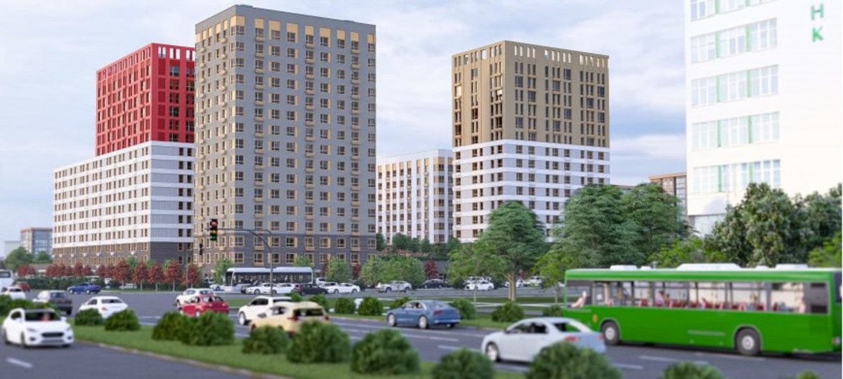 Проект жилого комплекса на Московской в Бресте. Фото: Брестский горисполком