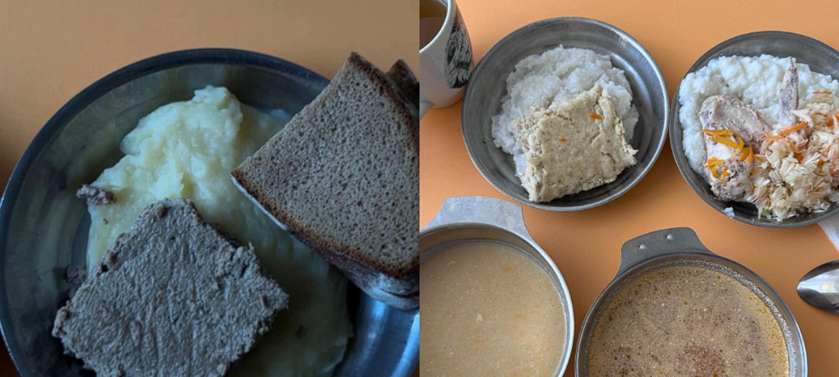 больничное обеденное меню