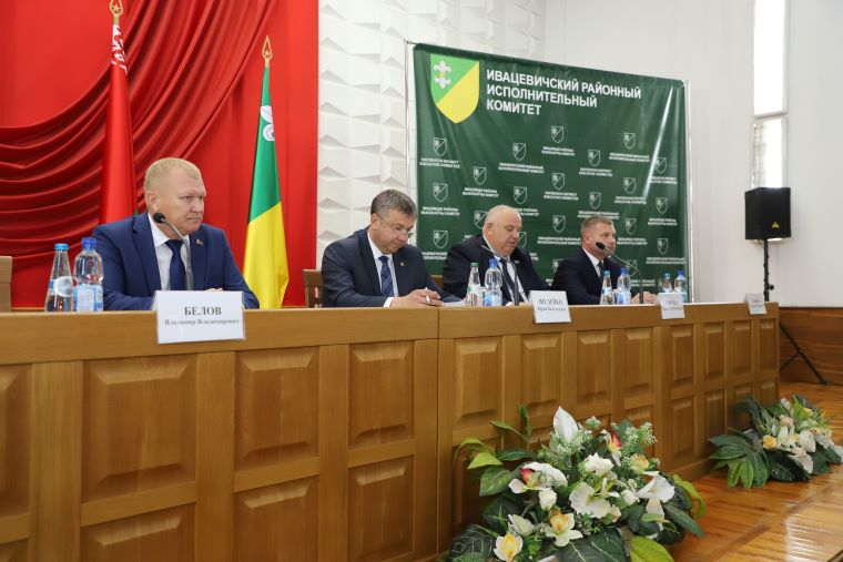 Во время назначения председателя Ивацевичского райисполкома. 28 сентября 2023 года