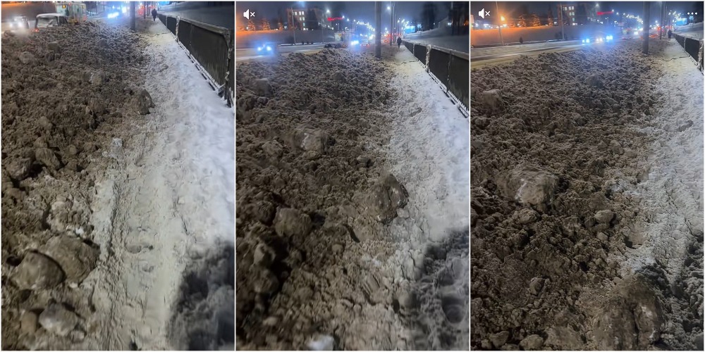 гурбы снегу