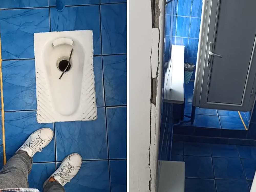 общественный туалет в Полоцке