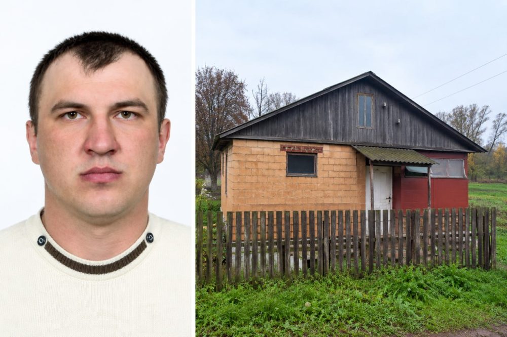 В этом доме в Столинском районе произошло тройное убийство. Коллаж «Нашай Нівы»